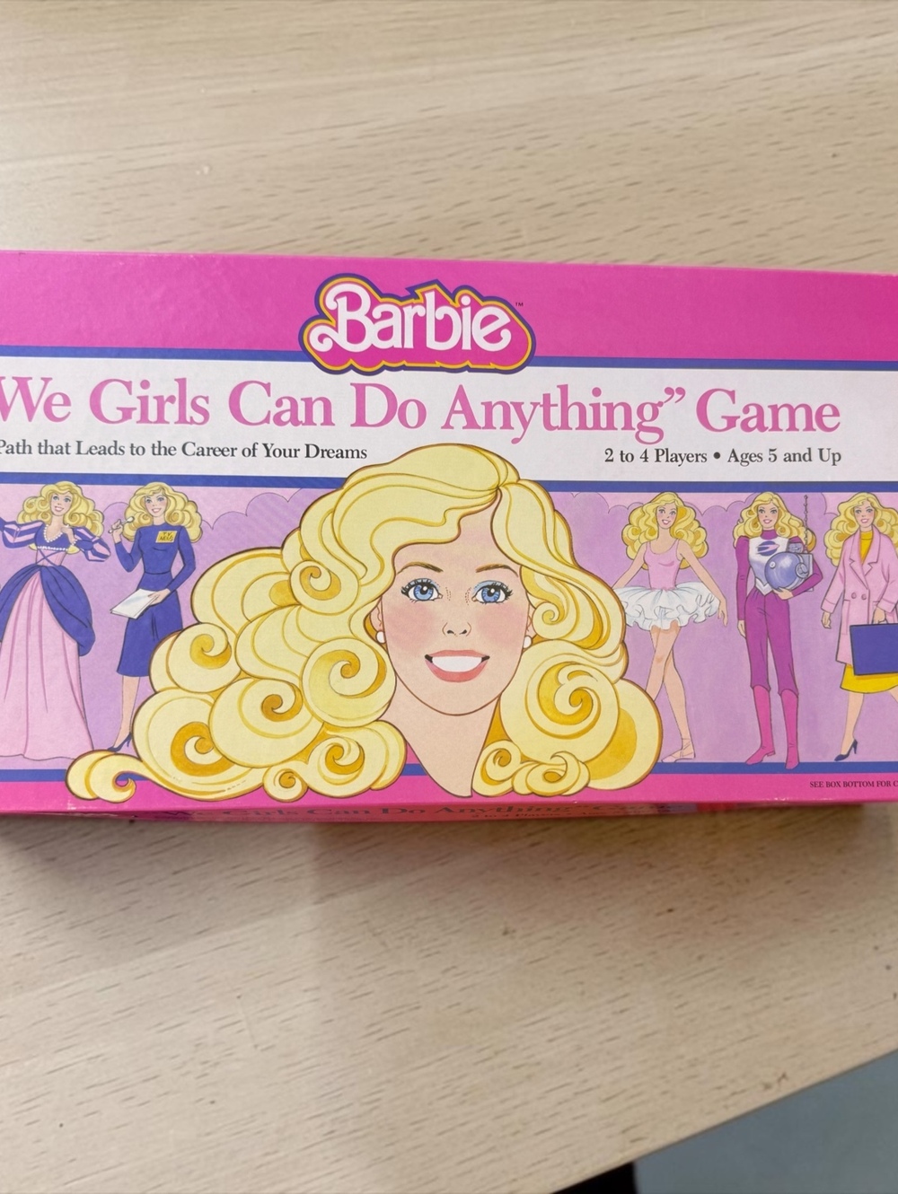 Vintage 1980s Barbie "We Girls Can Do Anything" Board Game by Golden, Ages 5 up